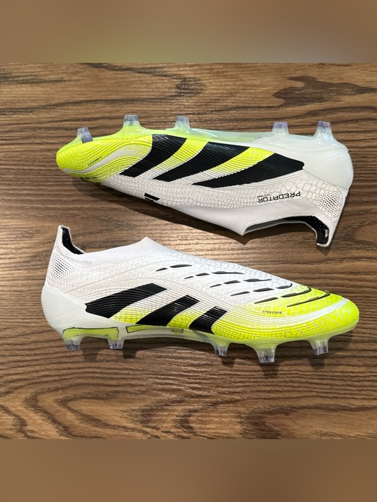 Men’s Size 8.5 Adidas Predator Elite LL Laceless FG Soccer Cleats JI1075 - NEW main image 4